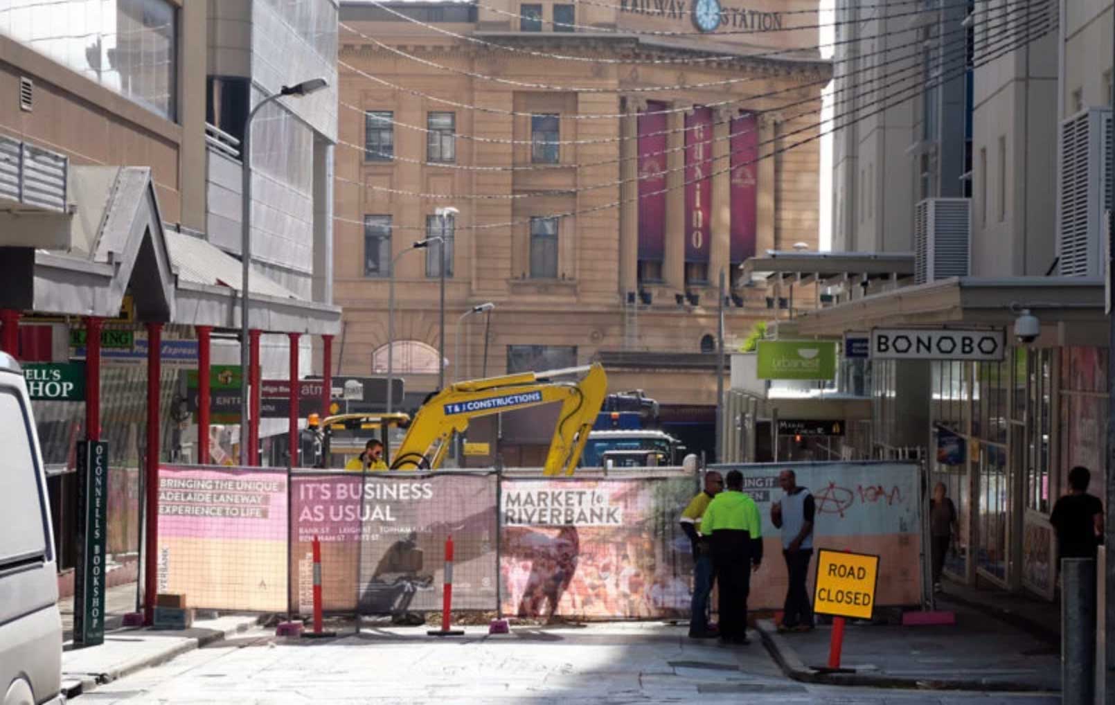 Green, pedestrian-friendly Bank Street upgrade promised for Adelaide CBD